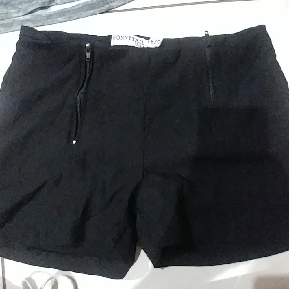Black shorts